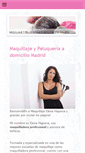 Mobile Screenshot of maquillajeelenahiguera.com